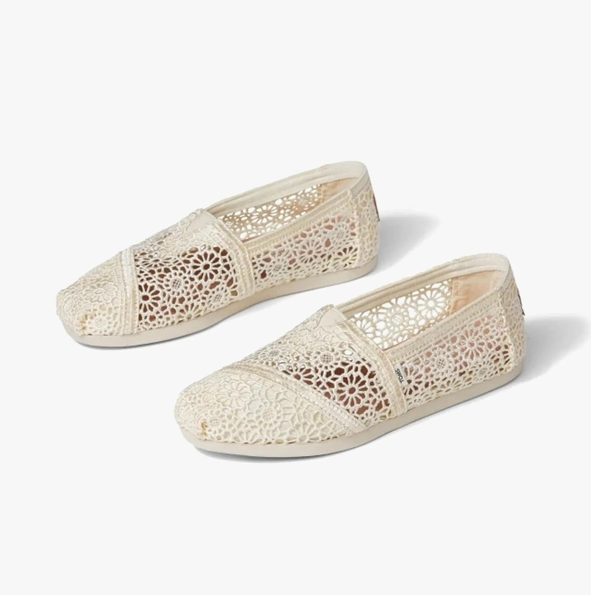 ALPARGATA Ladies Canvas Slip-On Espadrilles Natural