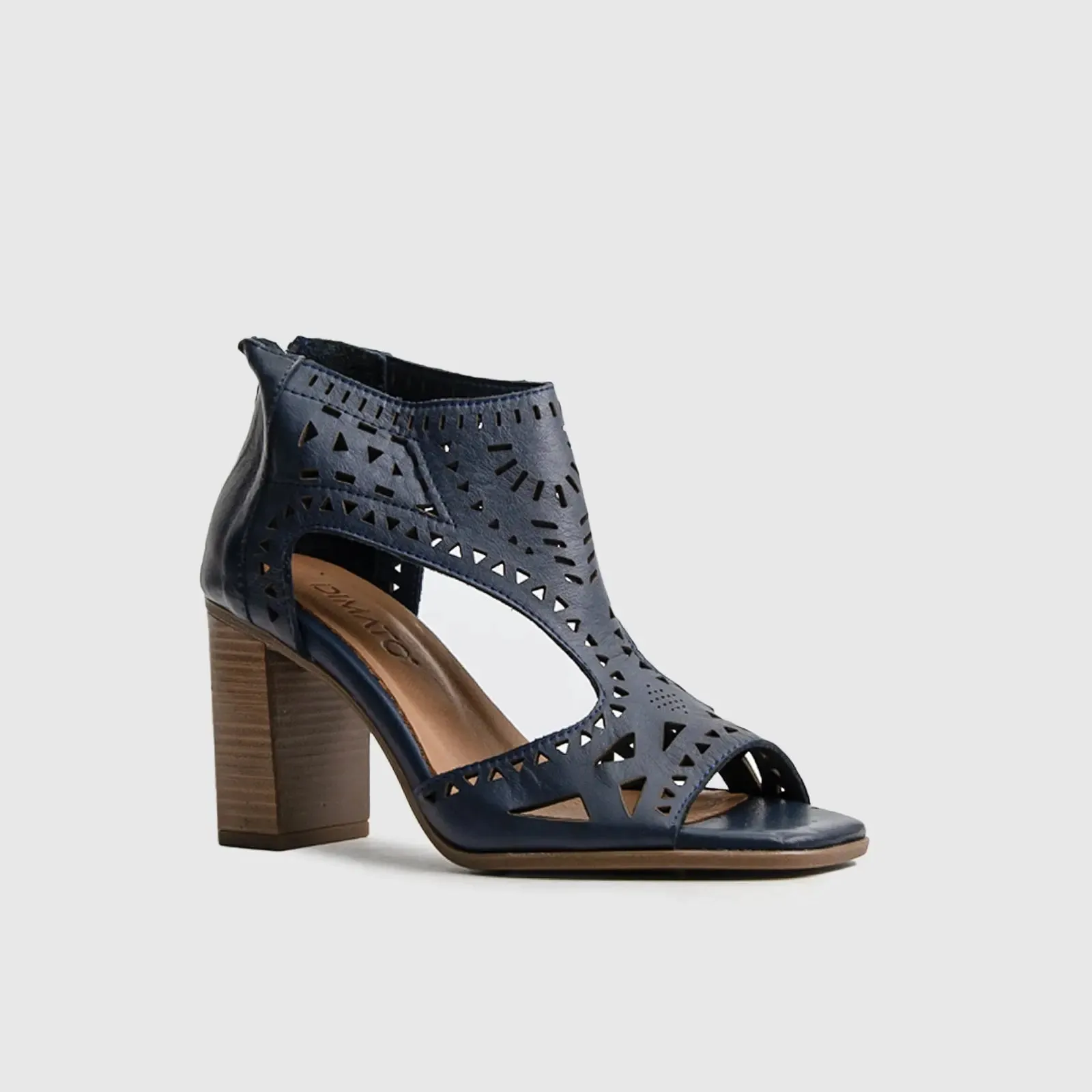 Comfort Block Heel Sandal 7102
