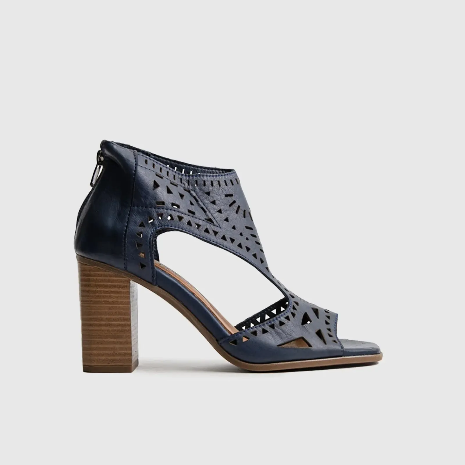 Comfort Block Heel Sandal 7102