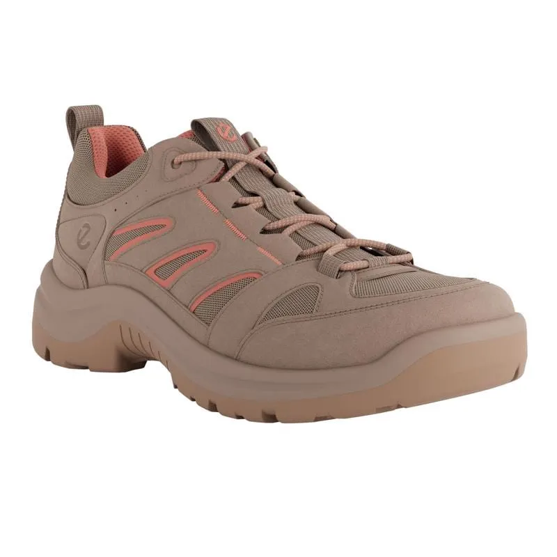 Ecco Women's Offroad Hiking Shoes- Nude/ Coral
