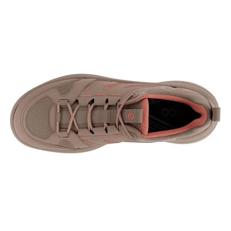 Ecco Women's Offroad Hiking Shoes- Nude/ Coral